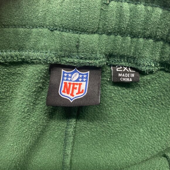 Vintage NFL New York Jets 1960 Logo, Green Sweatpants, Size 2XL Sweatpants - Picture 3 of 9